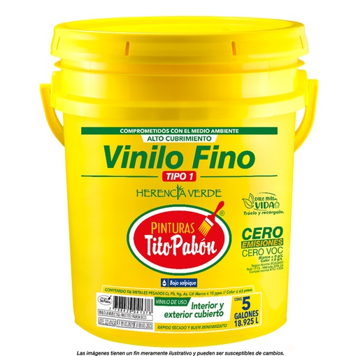 [1010] VINILO TITO PABON TIPO 1 CUÑETE