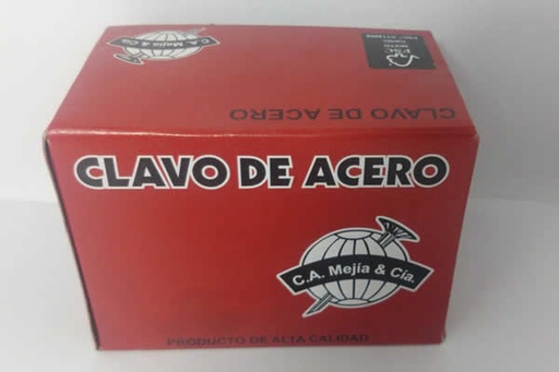 [1010] CAJA CLAVO ACERO GUARDA ESCOBA 1"